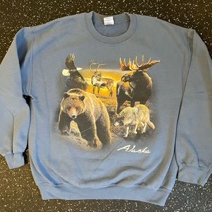 Alaska Animal crewneck